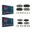 thumbnail image 1 of CMX Front Rear Ceramic Brake Pads Kit for Car 2019-2024 Mazda CX-5 Turbocharged KCX-100193, 1 of 9