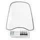 thumbnail image 4 of 2x deflector para parabrisas delantero para motocicleta ATV, 4 of 9
