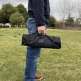 thumbnail image 2 of Mosiee Canvas Camping Tool Tent Peg Storage Bag Ground Nail Bag Hammer Rope Organizer, 2 of 8