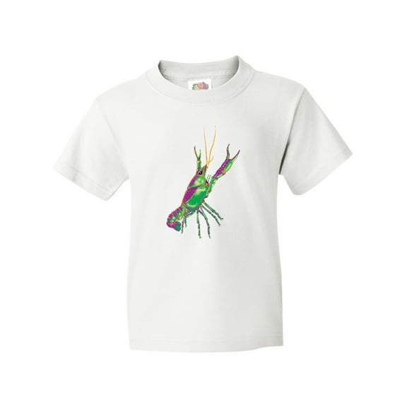 Inktastic Mardi Gras Crayfish Artsy Youth T-Shirt