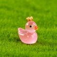 thumbnail image 4 of Dadiaei Luminous Mini Duck Tiny Resin Duck Little Duck Figurines Bulk for Dollhouse Ornament Micro Garden Landscape Hide and Seek Prank Toys Adorable Party Toys Crafts Decor, 4 of 5