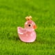 thumbnail image 4 of Glowing In-the Dark Duckling Doll Moss Fish Tank Decoration Accessories Small Ornaments, 4 of 5