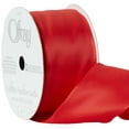 thumbnail image 2 of Offray Ribbon, Red 1 1/2 inch Wired Edge Woven Ribbon, 9 feet, 1 Each, 2 of 13