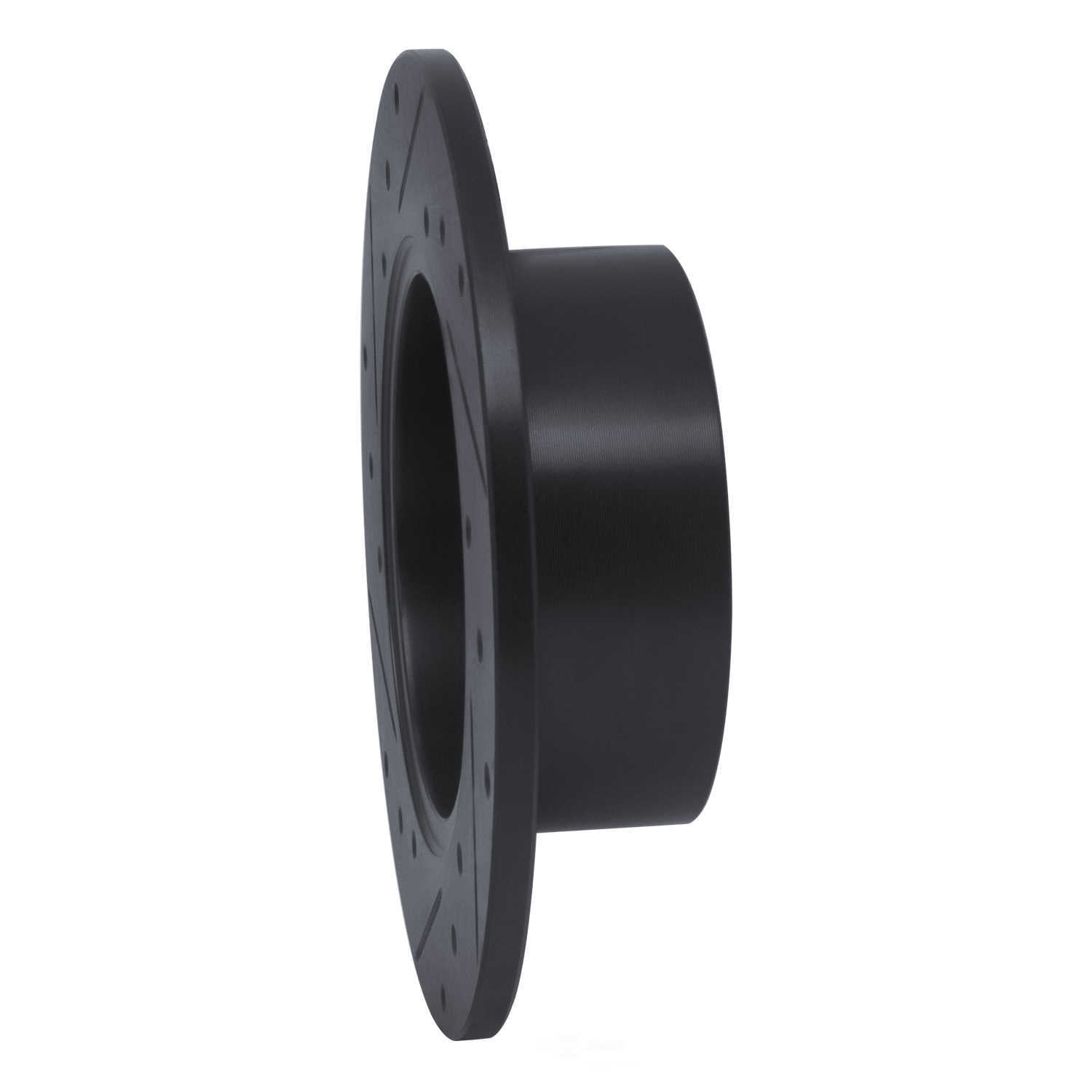 Dynamic Friction Company 633-74011R DFC Brake Rotor - Drilled And Slotted - Black