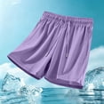 thumbnail image 4 of HBYJLZYG Women's Lightweight Drawstring Shorts with Zippered Pockets, Elastic Waist Solid Color Casual Summer Bottoms for Workout and Daily Wear, 4 of 4