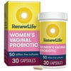 Women's Probiotics 50 Billion Guaranteed, Probiotic Supplement, 12 Strains, Shelf Stable, Gluten Dairy & Soy Free, 30 Capsules, Ultimate Flora Women's Vaginal - 60 Day Money Back Guarantee