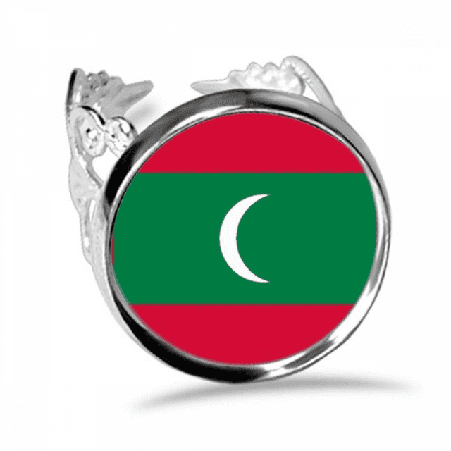 Maldives National Flag Asia Country Ring Adjustable Love Wedding Engagement