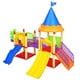 thumbnail image 1 of Decoración en miniatura para casa de muñecas: pequeño tobogán de juguete, modelo de parque infantil, accesorio para casa de muñecas para juego creativo y diversión imaginativa, 1 of 8