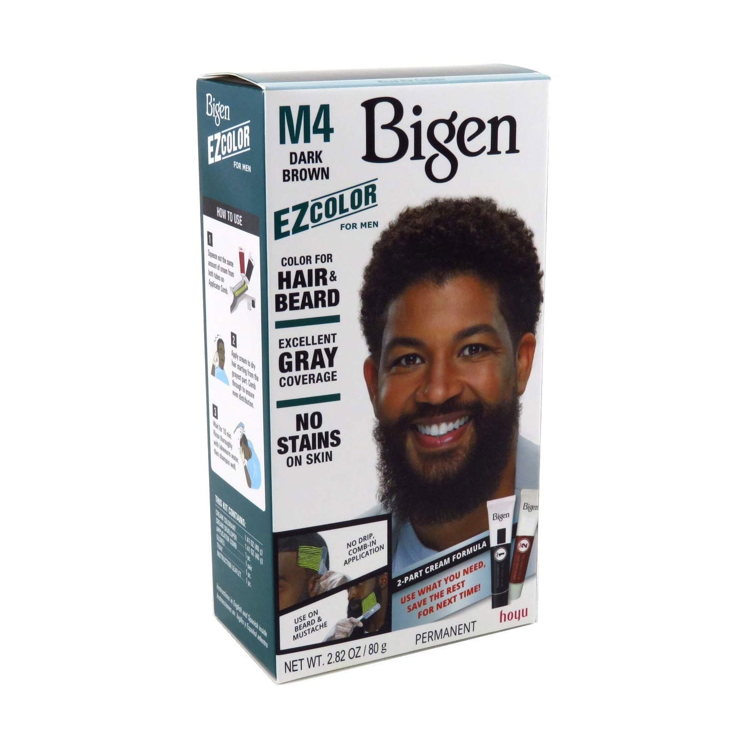 Bigen Ez Hair Color For Men Dark Brown 