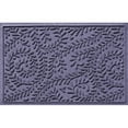 thumbnail image 1 of Bungalow Flooring 20378580023 Water Guard Boxwood Leaf Mat in Bluestone - 2 ft. x 3 ft., 1 of 7