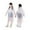 01_White, variant on Kids Reusable Full Body Rainwear Portable Thick Poncho Rain Ponchos for Kids Raincoat Ages 4-9 Years 01_Purple,One Size