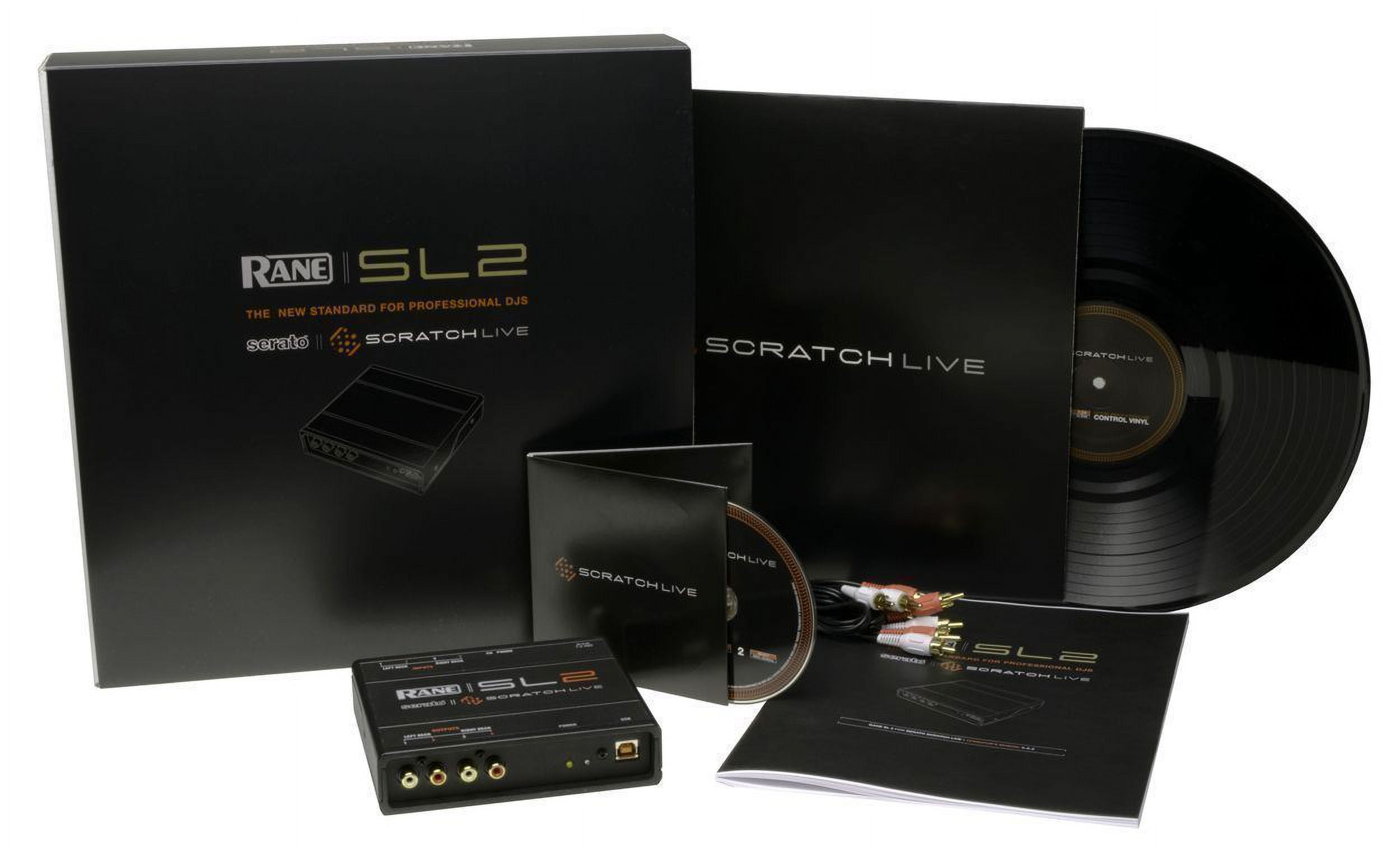 Rane SL 2 Serato Scratch Live DJ MAC/PC USB Interface for 2 Decks