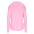 thumbnail image 5 of Wowcloth Women's Sport Hooded Top, Quick-Dry UV Protective Long Sleeve with Round Neck for Outdoor Activities and Daily Wear, 5 of 6