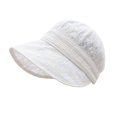 thumbnail image 4 of Women's Lace-Trimmed Wide Brim Sun Hat, Quick Dry Breathable UV Protection Beach Hat for Summer, Outdoor Travel, and Casual Style Beige, 4 of 4