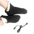 thumbnail image 3 of Gytml Non- Heated Socks With Usb Detachable Heater For Men Women, Constant Temperature Thick Warm Electric Heated Socks For Winter Outdoor Activities(No Battery) Black-12x28cm, 3 of 6