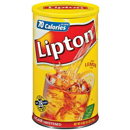 Lipton Lemon Iced Tea Mix, 28 qt - Walmart.com