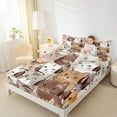 thumbnail image 4 of Castle Fairy Kids Teens Cartoon Cats Twin Sheet Sets,Cute Animal Bedding, 4 of 7