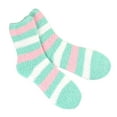 thumbnail image 5 of TeeHee Women's Warm Winter Cozy Fuzzy Slipper Socks 2 Pair Mint, 5 of 7