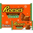 thumbnail image 2 of (4 pack) Reese's Milk Chocolate Peanut Butter Trees Christmas Candy, Packs 1.2 oz, 6 Count, 2 of 10