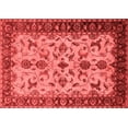 thumbnail image 1 of Ahgly Company Indoor Rectangle Oriental Red Industrial Area Rugs, 8' x 10', 1 of 4