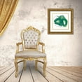 thumbnail image 3 of Vess, June Erica 20x20 Gold Ornate Wood Framed with Double Matting Museum Art Print Titled - Jade Schematic V, 3 of 4