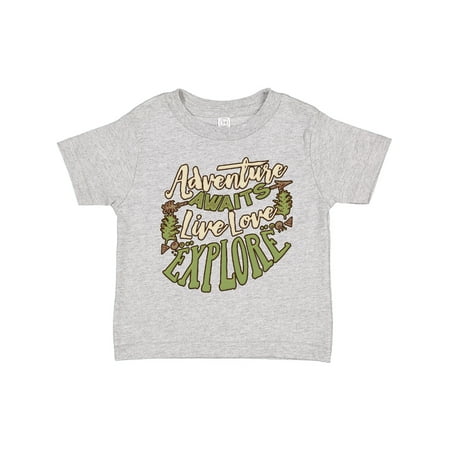 

Inktastic Camping Hiking Trekking Adventure Boys or Girls Toddler T-Shirt