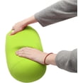 thumbnail image 4 of Microbead Bolster Squishy,Orthopedic Round Cylinder Neck Support Roll Pillow Memory Foam Reduce Back Pain- Green - 7" x 12", 4 of 15