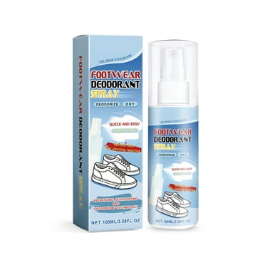 Sales Today ! Footwear Deodorant Spray,100ml Shoe Freshener,Shoe and Sock Odor Remover Spray,FAJHHA