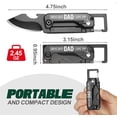 thumbnail image 3 of Portable Tool Keychain Gift for Men, 3 of 13