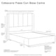 thumbnail image 4 of Box Base Cama Quee Size+Cabecera Nizza Negro+Almohada 2Pack+Protector Cloud+Sabanas Softy, 4 of 7