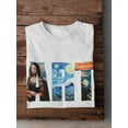 thumbnail image 3 of Smartprints Mens Graphic Tee White - Classic Art Piece Statement 100% Cotton Regular Fit, 3 of 4