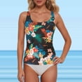 thumbnail image 2 of Maillot de Bain Court Aguichant à Lacets pour Femmes, Bikini avec Armatures, Short Rayé, Mignon, 2 of 8