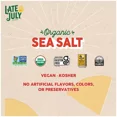 thumbnail image 2 of Late July Snacks Thin and Crispy Organic Tortilla Chips with Sea Salt 10.1oz, 2 of 5