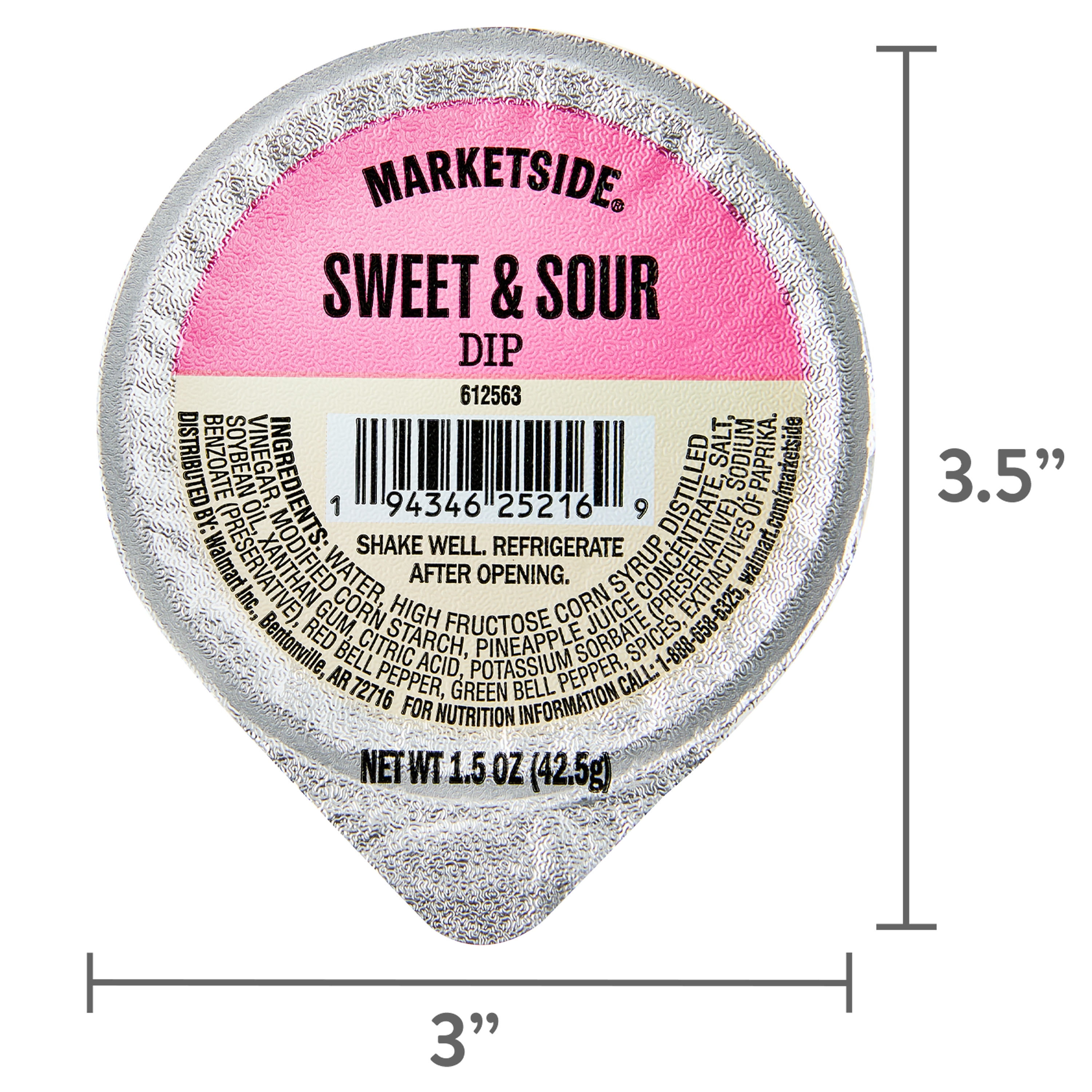 Marketside Sweet and Sour Dipping Sauce, 1.5 oz