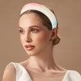 thumbnail image 2 of 1 Pc Diadema Elegante de Color Tie-dye para Mujeres y Niñas 6.69"x6.10" Rosa Azul, 2 of 3