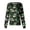 Green, variant on LNZGNM Halloween Women's Scrub Jacket Long Sleeve Button Front Lightweight Layering Comfortable Breathable Nurse Work Hospital,Yellow(S)