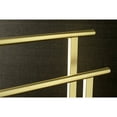 thumbnail image 3 of Kingston Brass SCC6037 Edenscape 32-7/16 Inch Freestanding Pedestal 2-Tier L-Shape Towel Rack in Brushed Brass, 3 of 8