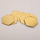 thumbnail image 3 of 12 piezas-pequeño 80*70*40mm (oro)-pegatina de espejo hexagonal Ormromra LKX-1091-2, 3 of 7