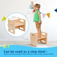 thumbnail image 4 of Juego de mesa y silla Montessori para niños OOOK para 1 a 3 años, 4 of 9