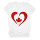 thumbnail image 5 of Camisas de Manga Corta para las Mujeres Impresión de Manga Corta Cuello Redondo, Camisa Casual de Poliéster para las Mujeres, Lavado de Manos, 5 of 6