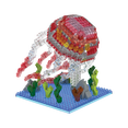 thumbnail image 3 of Mini Building Blocks - Jellyfish, 3 of 4
