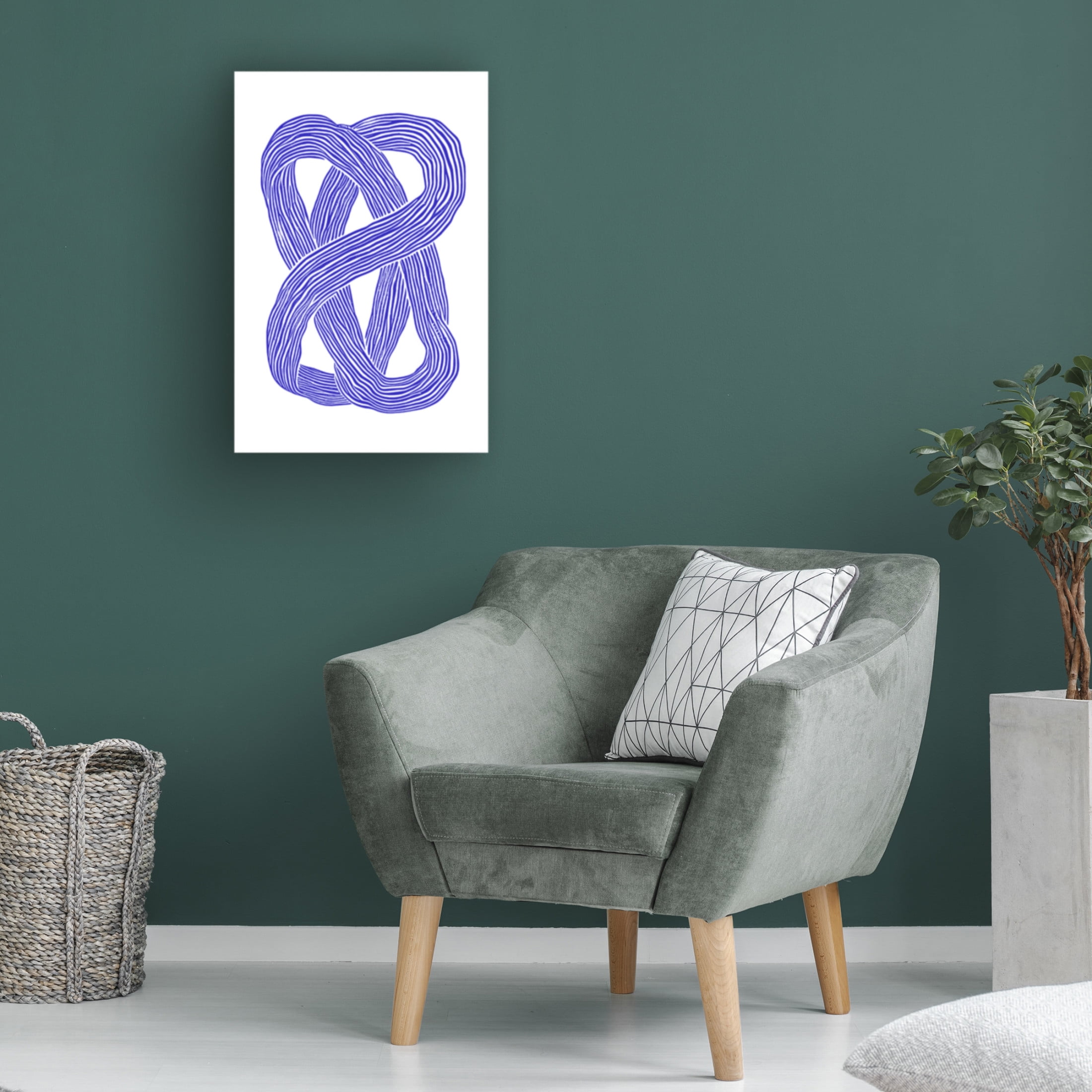 Trademark Fine Art Treechild   Knots No 3 Canvas Wall Art