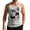Light Gray, variant on Men's California Palm Tree Graphic Tank Top with 'Enjoy Every Moment of Life' Quote and Sleeveless Muscle Shirt Featuring Vintage Summer Vibes Light Gray S