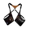 thumbnail image 2 of Milageto Shoulder Harness Bag Fashion Wallet Pocket for Stage Show Backpacking Hiking Black, 2 of 8