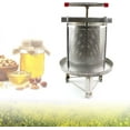 thumbnail image 4 of FETCOI Universal Household Manual Bee Honey Press Presser Wax Machine for Beekeeping Agriculture Vertical Stripe Silver (60cm/23.6''), 4 of 9