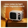 thumbnail image 6 of 1000W Electric Heater PTC Ceramics Desktop Portable Electric Heater, Mini Warmer Machine Household Air Blower Heater Radiator ,Warm Any Angle, 6 of 7