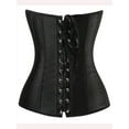 thumbnail image 2 of YouLoveIt Corsets for Women Waist Trainer Underbust Cincher Corset Busiter 12 Plastic Boned Corset Back Satin Lace up Corset with G-String Size S-6XL, 2 of 6