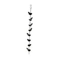 thumbnail image 4 of Bajantes de repuesto, cadenas para canaletas, cadenas decorativas para captar agua de , para jardín, cenadores de exterior, patios y exteriores. Longitud 1M, 4 of 8