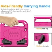 SUPNICE Kids Case for iPad Mini 1 2 3 - Light Weight Shock Proof Handle Stand Cover Case with Built-in Screen Protector for iPad Mini 1 / iPad Mini 2 / iPad Mini 3 - Pink