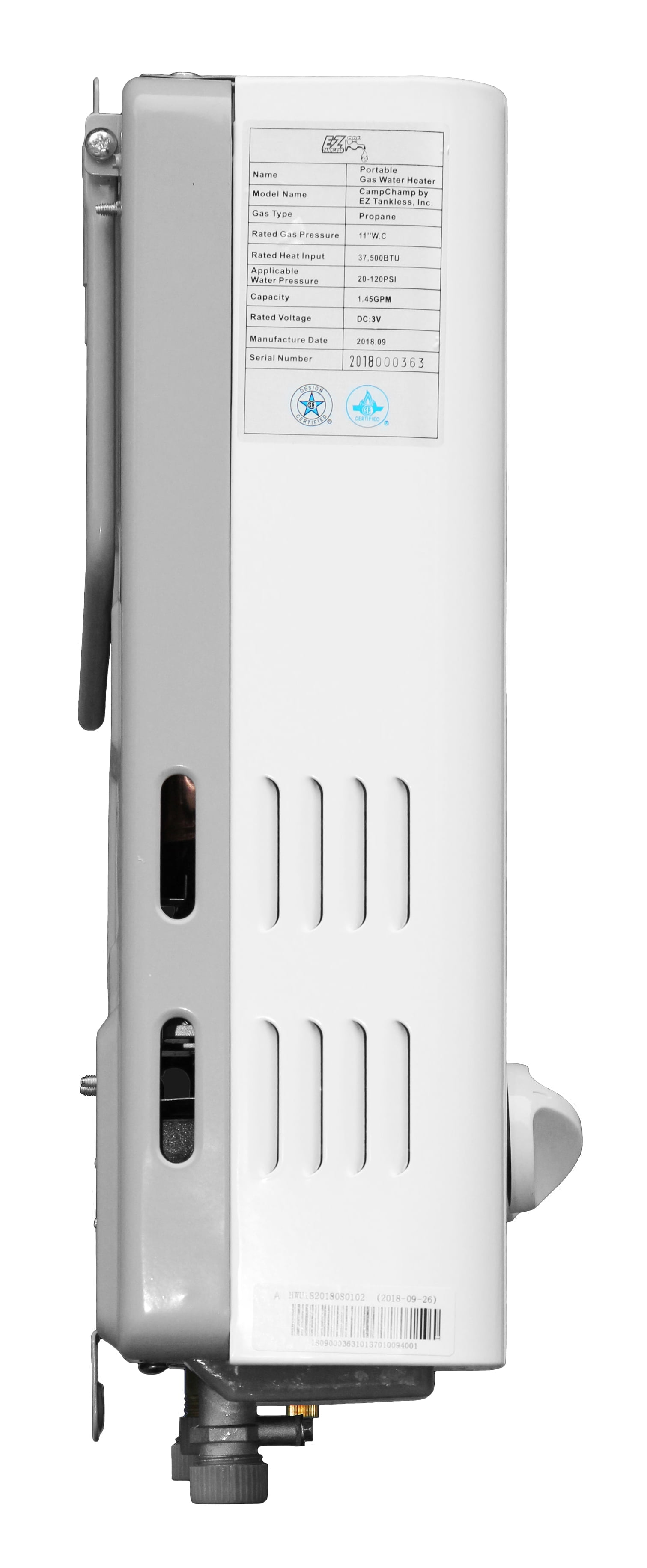 Buy EZ CampChamp Portable Water Heater System Camping Water Heater